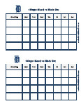 detroit tigers behavior chart